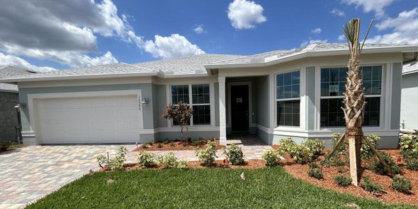 New construction Single-Family house 10590 Sw Morning Glory Drive, Unit 373, Port St. Lucie, FL 34987 - photo 0 0