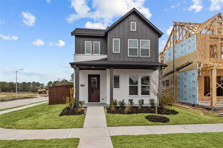 New construction Single-Family house 11703 Cibolo Canyon Road, Humble, TX 77346 The Anders- photo 1 1