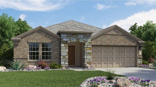 New construction Single-Family house Langley, 4116 Rock Mill Dam, San Antonio, TX 78245 - photo
