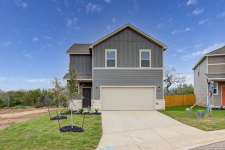 New construction Single-Family house 9843 Forestier Green, San Antonio, TX 78214 Gannett - 2097- photo 0