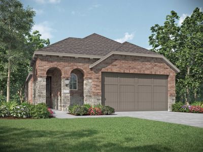 New construction Single-Family house Carlton Plan, 26222 Happy Home Street, Hockley, TX 77447 - photo