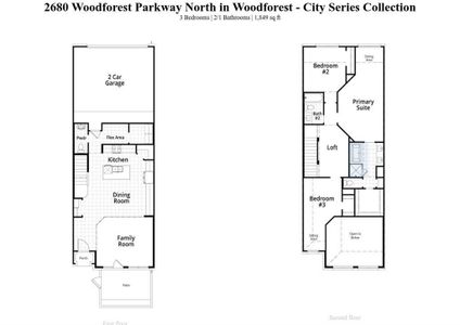New construction Condo/Apt house 2680 Woodforest Parkway, Montgomery, TX 77316 Dylan Plan- photo