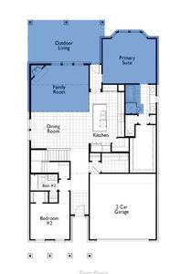 New construction Single-Family house 1818 Finn Avenue, Van Alstyne, TX 75495 Redford Plan- photo 2 2