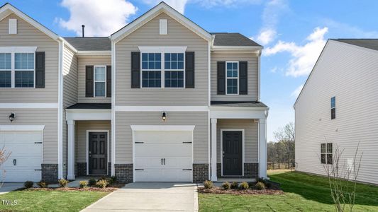 New construction Townhouse house 335 David Hill Drive, Sanford, NC 27330 The Maywood - photo 0