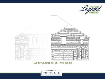 New construction Duplex house 605 Sir Christopher Street, Lewisville, TX 75056 Building 4 Unit 2- photo 0