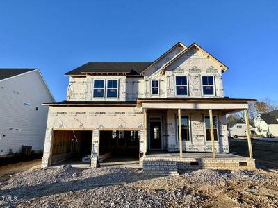 New construction Single-Family house 657 Craftsman Ridge Trail, Knightdale, NC 27545 The Chestnut E- photo 1