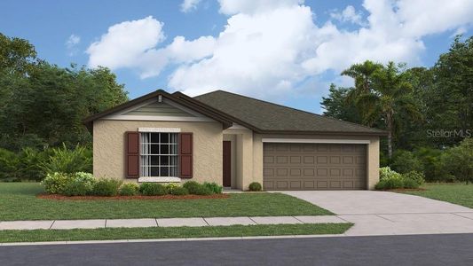 New construction Single-Family house 11415 Linden Depot Road, San Antonio, FL 33576 Hartford- photo 0