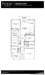 New construction Single-Family house 12307 Fort Jyn, San Antonio, TX 78245 Design 2737W- photo 5 5