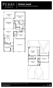 New construction Single-Family house 4910 Vaughan Way, Manvel, TX 77583 Design 2444W- photo 1 1