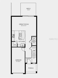 Design upgrades feature whole house blinds, laundry package, refrigerator and extended tile flooring.