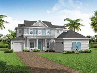 New construction Single-Family house 37 Courtney Oaks Drive, Saint Augustine, FL 32092 - photo 3 3