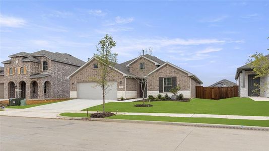 New construction Single-Family house 3719 Cherry Hills Drive, Sherman, TX 75090 Redwood T- photo 2 2