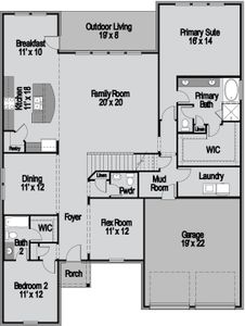 New construction Single-Family house 528 Matador Drive, Fate, TX 75189 Whitney- photo 3 3