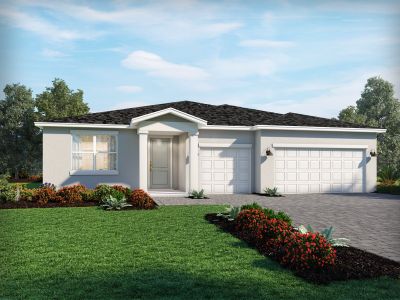 New construction Single-Family house 5720 Hampton Park Circle, Vero Beach, FL 32968 Coral- photo 0