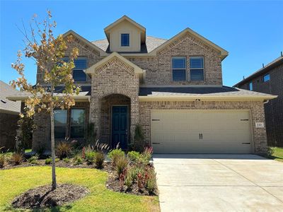 New construction Single-Family house 233 Allegheny Dr, Burleson, TX 76028 The Brazos- photo 0