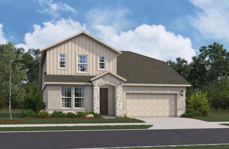 New construction Single-Family house 136 Cordova Crossing, Seguin, TX 78155 - photo 1 1