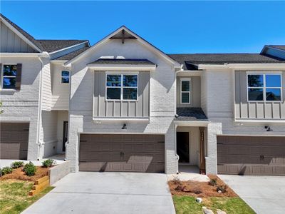 New construction Townhouse house 5540 Rock Place Court, Norcross, GA 30093 Quenseland- photo 0