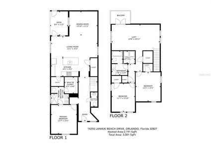 New construction Single-Family house 14250 Lanikai Beach Drive, Orlando, FL 32827 - photo 3 3