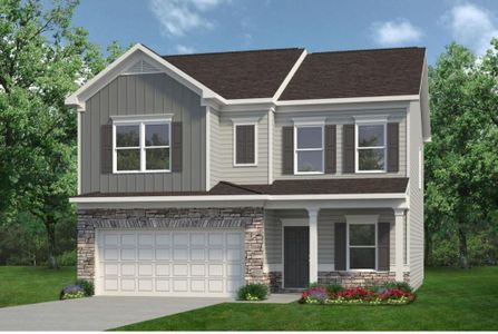 New construction Single-Family house 437 Deven Drive, Dallas, GA 30132 The Coleman- photo 0