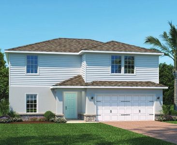 New construction Single-Family house 1161 Lexington Lane, Haines City, FL 33844 Willow- photo 0