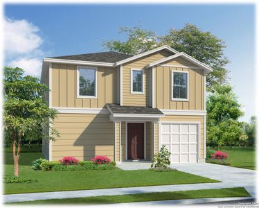 New construction Single-Family house 9555 Ranch Loop, San Antonio, TX 78254 Stanley - photo 0