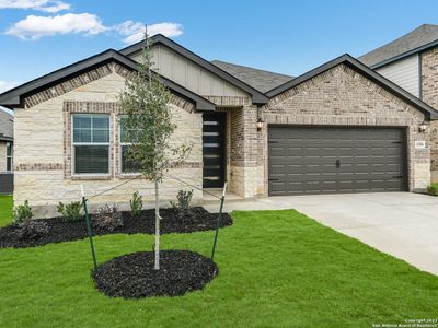 New construction Single-Family house 11306 Acorn Bluff, San Antonio, TX 78254 The Oleander (C401)- photo