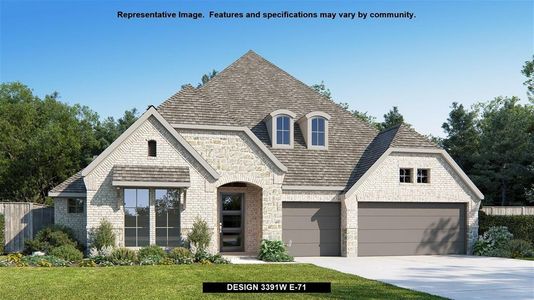 New construction Single-Family house 3391W, 7311 Prairie Lakeshore Lane, Katy, TX 77493 - photo