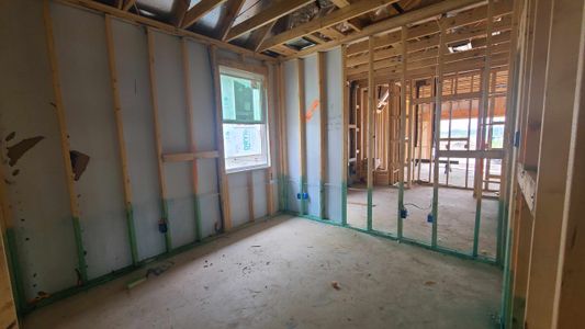New construction Single-Family house 919 Palo Brea Loop, Hutto, TX 78634 Livingston Homeplan- photo 29 29