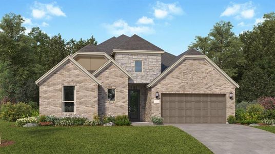 New construction Single-Family house 2510 Olivine Stone Drive, Rosenberg, TX 77469 Glenbrook II- photo 0 0