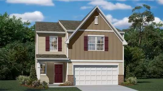 New construction Single-Family house 157 Hanging Rock Trail, Statesville, NC 28625 Frost- photo 0 0