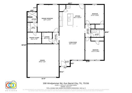 New construction Single-Family house 208 Windjammer Road, Gun Barrel City, TX 75156 - photo 3 3