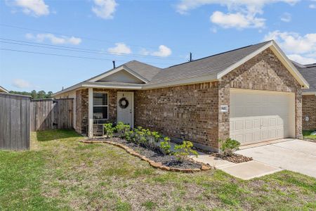 New construction Single-Family house 941 Gentle Moss Drive, Magnolia, TX 77354 Windhaven 1.5- photo