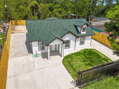 This home includes a driveway gate.