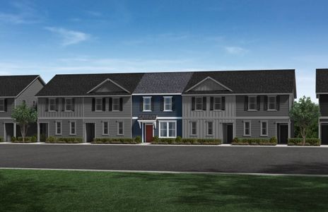 New construction Townhouse house Plan 1445, 3124 Garner Road, Raleigh, NC 27610 - photo