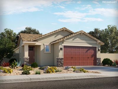 New construction Single-Family house Olive, 314 S San Marino Loop, Casa Grande, AZ 85194 - photo