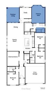 New construction Single-Family house 213 Country Cat Lane, San Marcos, TX 78666 Kingston Plan- photo 1 1