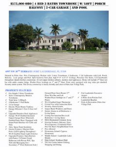 New construction Townhouse house 6995 Nw 30Th Terrace, Unit C, Fort Lauderdale, FL 33309 - photo 8 8