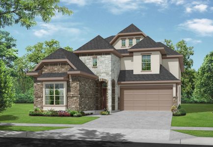 New construction Single-Family house 29703 Bur Creek Lane, Fulshear, TX 77441 - photo 0