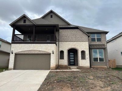 New construction Single-Family house 606 Giorgio Moroder Dr, Hutto, TX 78634 Classic Series - Stanford- photo 0 0