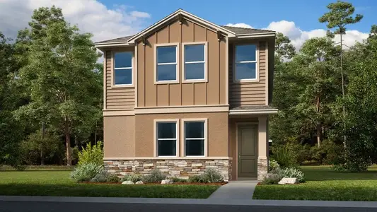 New construction Single-Family house 1231 Teal Creek Drive, Saint Cloud, FL 34772 Baldwin- photo 0