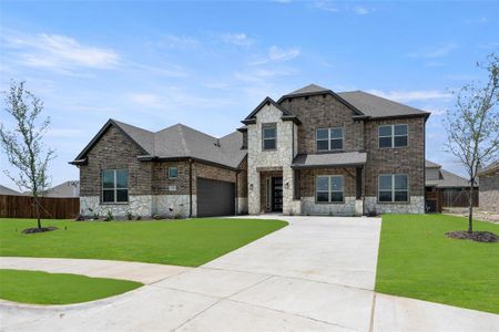 New construction Single-Family house 1432 Kendal Drive, DeSoto, TX 75115 Texan (Courtyard)- photo 8 8