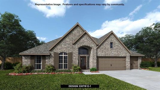 New construction Single-Family house 1609 Ripasso Way, McLendon-Chisholm, TX 75032 Design 3307W- photo 0