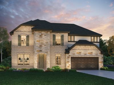New construction Single-Family house The Cardiff (5234), 4931 Great Oaks Drive, Pearland, TX 77584 - photo