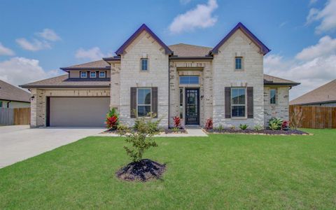 New construction Single-Family house 15327 Spring Lake Avenue, Mont Belvieu, TX 77523 - photo 2 2