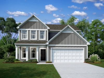 New construction Single-Family house Bexley II - Smart Series Single Family, 733 Earhart Street Northwest, Concord, NC 28027 - photo