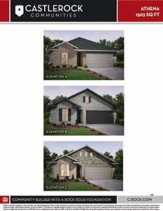 New construction Single-Family house 200 Water Grass Trl., Clute, TX 77531 Athena- photo 1 1
