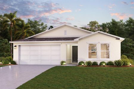 New construction Single-Family house 3421 Dahlia Drive, Haines City, FL 33844 PRESCOTT- photo 0