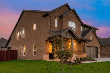 New construction Single-Family house 15001 Ted Trail, Aledo, TX 76008 Big Cypress II- photo 3 3