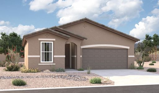 New construction Single-Family house 21714 E Holstein Way, Red Rock, AZ 85145 Juniper- photo 0