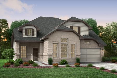 New construction Single-Family house 1270 Tilia Creek Lane, Montgomery, TX 77316 FITZGERALD- photo 0